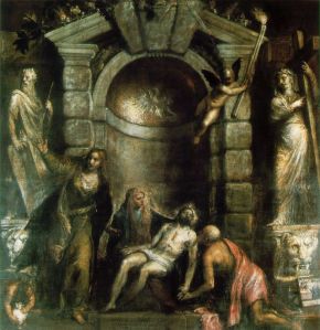 Pietà, 1576. Gallerie dell'Accademia, Veneza, Itália